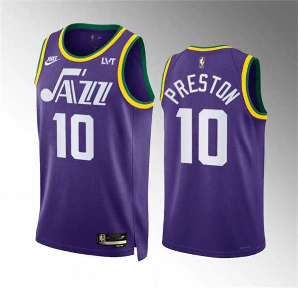 Men's Utah Jazz #10 Jason Preston Purple 2023-24 City Edition Stitched Basketball Jersey Dzhi,We sell and wholesale Men's Utah Jazz #10 Jason Preston Purple 2023-24 City Edition Stitched Basketball Jersey Dzhi on line form chian!